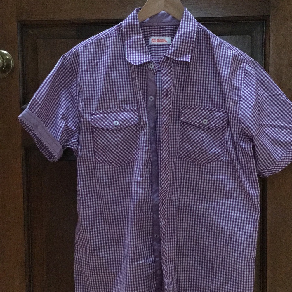 Men's button up shirt